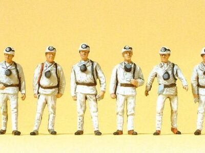 Preiser 10555 Miners HO Gauge Figures