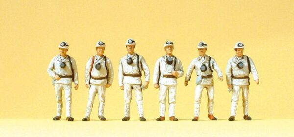 Preiser 10555 Miners HO Gauge Figures