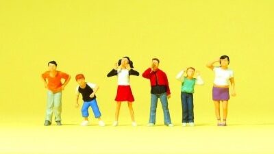 Preiser 10556 Children HO Gauge Figures