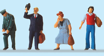 Preiser 10603 Street Scenes HO Gauge Figures