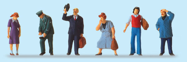 Preiser 10603 Street Scenes HO Gauge Figures