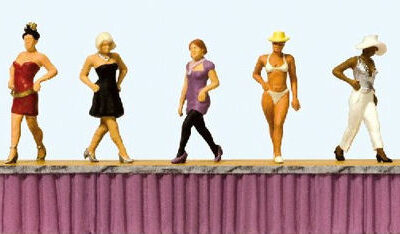 Preiser 10621 On the Catwalk HO Gauge Figures