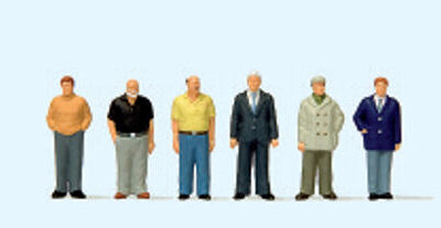 Preiser 10634 Standing Men HO Gauge Figures