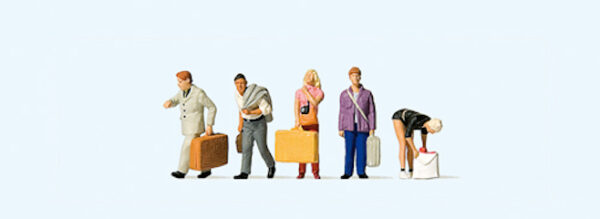 Preiser 10670 Passengers at the Station HO Gauge Figures
