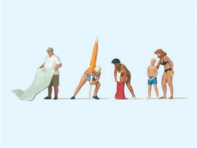 Preiser 10694 Ready for Sunbathing HO Gauge Figures