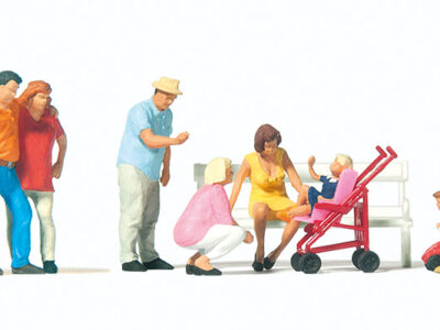 Preiser 10695 Family Day Out HO Gauge Figures