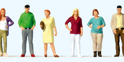 Preiser 10726 Standing Passers-By HO Gauge Figures