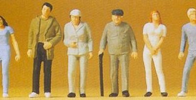Preiser 14002 Standing passers-by HO Gauge Figures