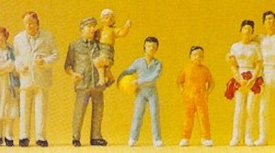 Preiser 14143 Spectators HO Gauge Figures