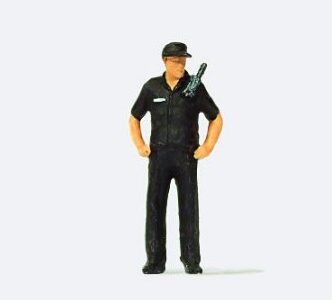 Preiser 28108 Security Man HO Gauge Figures