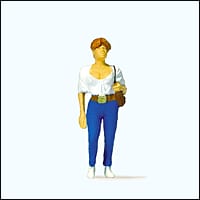Preiser 28123 Young Lady HO Gauge Figures