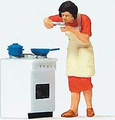 Preiser 28137 Tasting the Dinner HO Gauge Figures