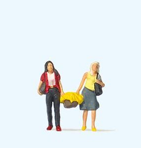 Preiser 28200 Shopping Team HO Gauge Figures
