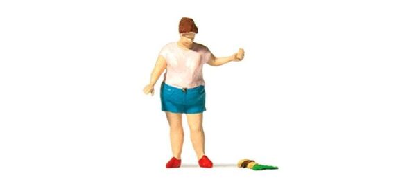 Preiser 28232 Woman without Burger HO Gauge Figures