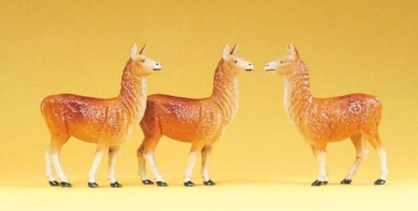 Preiser 28389 Llamas Animal HO Gauge Figures