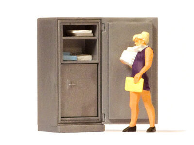 Preiser 29106 Overworked Secretary HO Gauge Figures