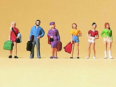 Preiser 79023 Teenage Passengers N Gauge Figures