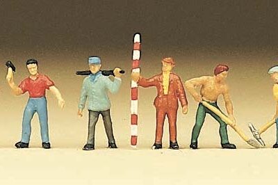 Preiser 79030 Road Workers with Tools N Gauge Figures
