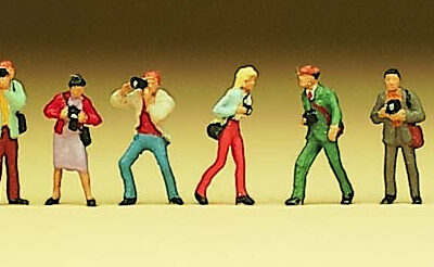 Preiser 79059 Photographers N Gauge Figures