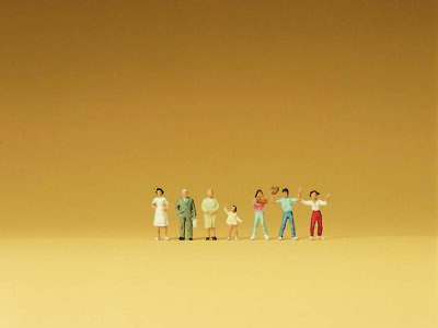 Preiser 79079 Confectionery Stand N Gauge Figures