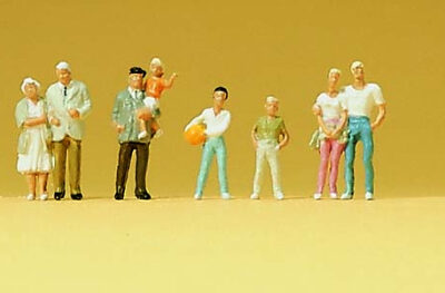 Preiser 79086 Spectators Set #2 N Gauge Figures