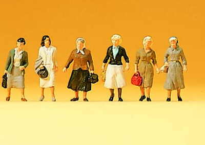 Preiser 79098 Commuters Female N Gauge Figures