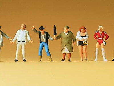 Preiser 79106 Pedestrians - Dangerous Way Home N Gauge Figures