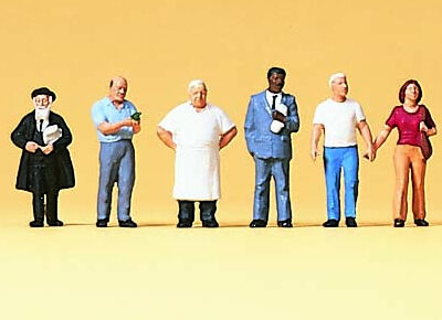 Preiser 79165 Street Characters N Gauge Figures