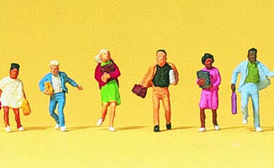 Preiser 79173 Schoolchildren On Way Home N Gauge Figures