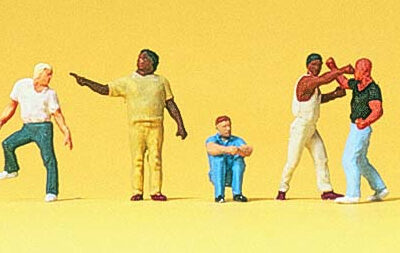 Preiser 79175 Street Characters N Gauge Figures