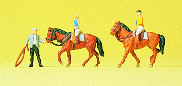 Preiser 79185 Riding School Lesson N Gauge Figures