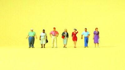 Preiser 79218 Passers-By N Gauge Figures
