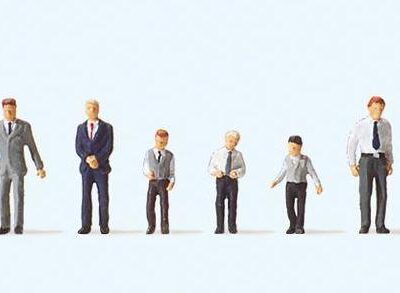 Preiser 79221 Churchgoers #2 N Gauge Figures