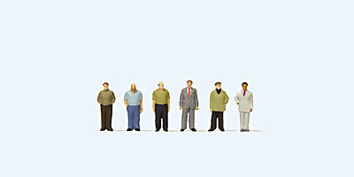 Preiser 79223 Standing Men N Gauge Figures
