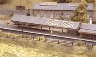 Ratio 208 Apex Platform Canopy N Scale