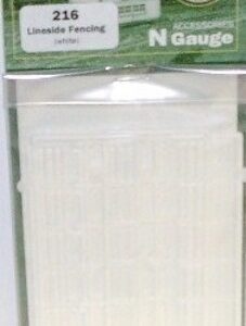 Ratio 216 White Flexible Fencing N Scale
