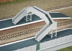 Ratio 222 Concrete Footbridge N Scale