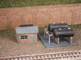 Ratio 228 Oil Depot N Scale