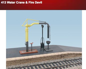 Ratio 413 Water Crane & Fire Devil OO Scale