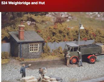 Ratio 524 Weighbridge and Hut OO Scale