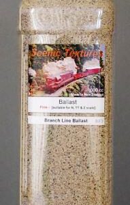 Scenic Textures BF3 Branch Line Fine Ballast (Buff) 1000 cc Bottle