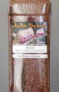 Scenic Textures BM2 Yard Weathered Ballast Medium brown 1000 cc bottle