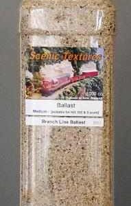 Scenic Textures BM3 Branch Line Ballast Medium buff 1000 cc bottle