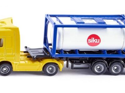 Siku 1795 Mercedes Benz Actros Truck & Tank Container Trailer 1/87 Scale