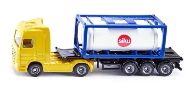 Siku 1795 Mercedes Benz Actros Truck & Tank Container Trailer 1/87 Scale