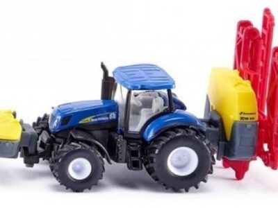 Siku 1799 Holland T7070 Tractor & Kverneland Crop Sprayer 1/87 Scale