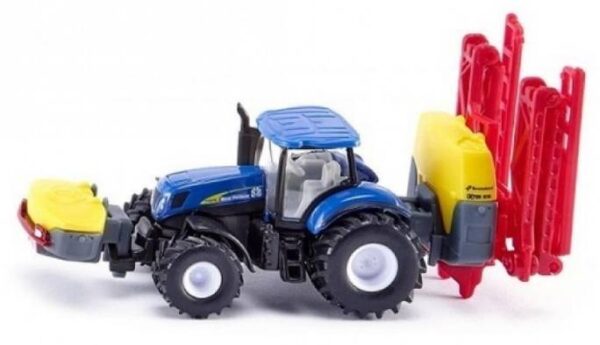 Siku 1799 Holland T7070 Tractor & Kverneland Crop Sprayer 1/87 Scale