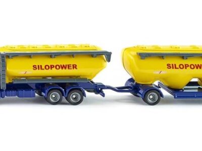 Siku 1809 Mercedes Benz Truck and Trailer Unit - SiloPower Feedstuff Silo
