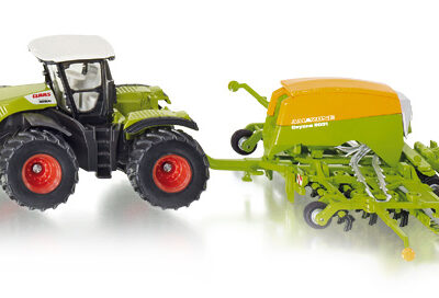 Siku 1826 Claas Xerion 5000 Tractor & Amazone Cayena 6001 Seeder 1/87 Scale