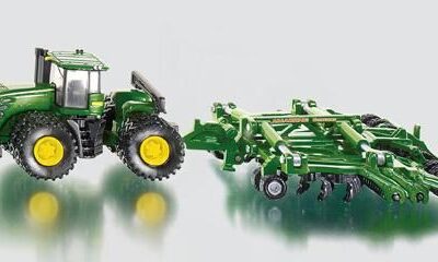 Siku 1856 John Deere 9630 Tractor & Amazone Cultivator 1/87 Scale